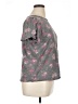 Torrid Gray Short Sleeve Top Size 1X Plus (1) - photo 4