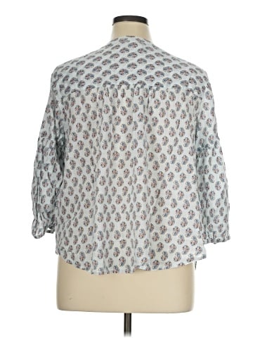 J.Jill 3/4 Sleeve Blouse (view 2)