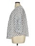 J.Jill Gray White 3/4 Sleeve Blouse Size XL Petite - photo 5