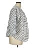 J.Jill Gray White 3/4 Sleeve Blouse Size XL Petite - photo 4