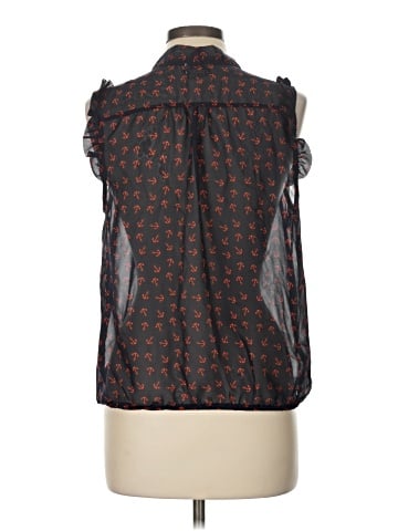 Eyelash Couture Sleeveless Blouse (view 2)