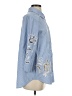 Johnny Was Blue 3/4 Sleeve Blouse Size S - photo 4