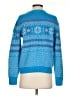 Nordstrom Print Blue Pullover Sweater Size S - photo 2