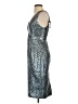 Milly Graphic Teal Cocktail Dress Size 0 - photo 5