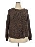 Faded Glory Tweed Brown Pullover Sweater Size 20 - photo 1