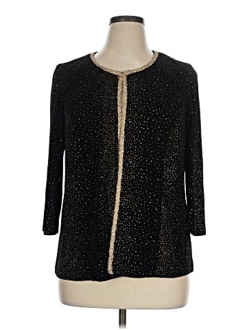 Alex Evenings 3/4 Sleeve Top (view 1)