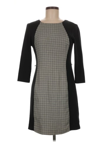Black Saks Fifth Avenue Casual Dress (view 1)