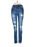 Wax Jean Hearts Blue Jeans Size 3 - photo 1