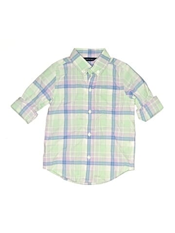 Janie and Jack Short Sleeve Button-Down Shirt (view 1)