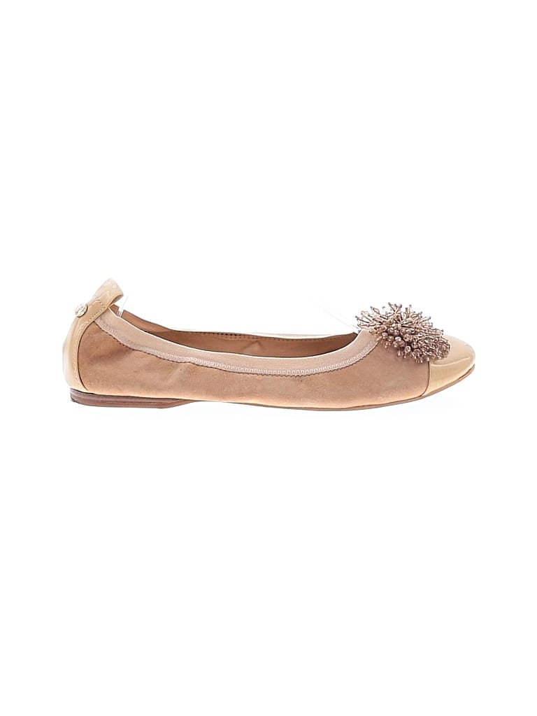Pre-owned Alex Marie Flats In Tan