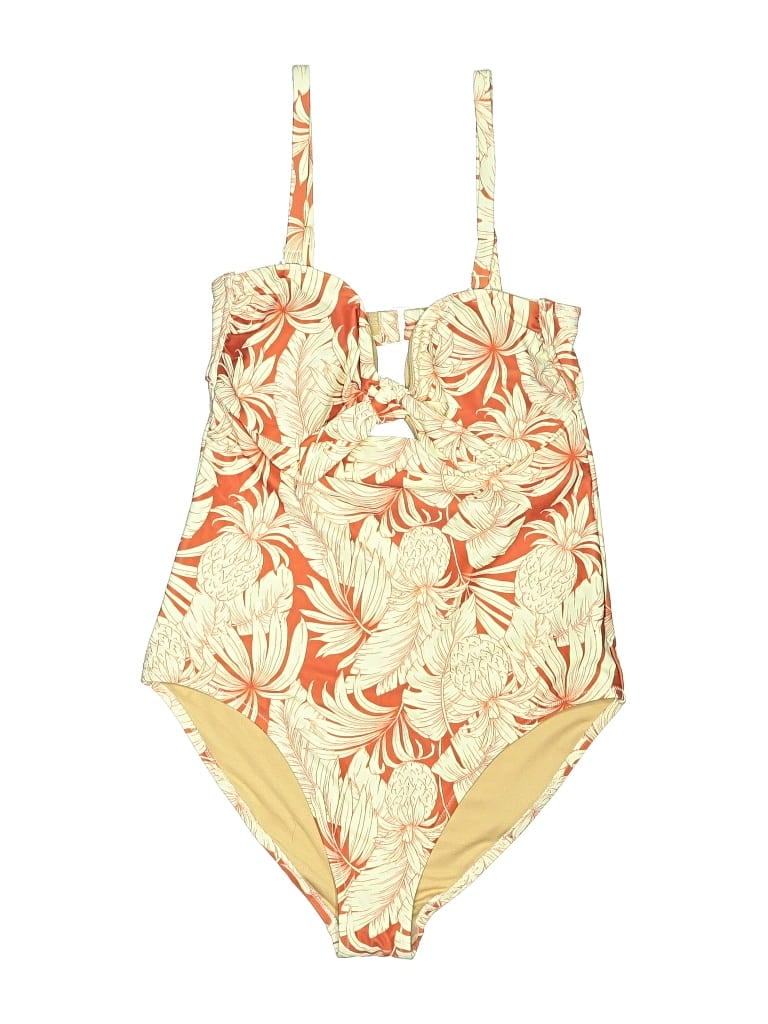 Pre-owned Old Navy One Piece Swimsuit In Ivory