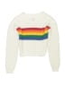Justice Color Block White Pullover Sweater Size 12 - photo 1