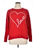 Apt. 9 Hearts Red Pullover Sweater Size XL - photo 1