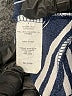 Green Envelope Stripes Blue Casual Skirt Size L - photo 5