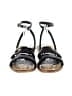 Tory Burch 100% Leather Black Sandals Size 8 1/2 - photo 2