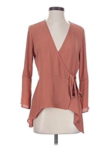 BCBGMAXAZRIA 3/4 Sleeve Blouse (view 1)