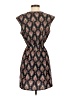Soprano 100% Polyester Paisley Black Casual Dress Size S - photo 2