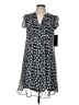 MSK 100% Polyester Blue Casual Dress Size 8 Petite - photo 1