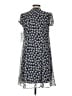 MSK 100% Polyester Blue Casual Dress Size 8 Petite - photo 2