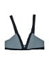 L Space Color Block Gray Swimsuit Top Size SmEstimated - photo 1