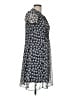 MSK 100% Polyester Blue Casual Dress Size 8 Petite - photo 4