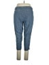 J.Jill Chevron-herringbone Blue Linen Pants Size XL Petite - photo 2