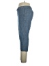 J.Jill Chevron-herringbone Blue Linen Pants Size XL Petite - photo 5
