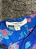 Thakoon 100% Polyester Paisley Blue Casual Dress Size 0 - photo 7