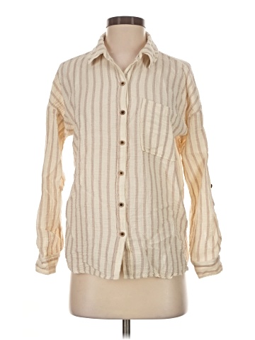 Be Cool Long Sleeve Button-Down Shirt (view 1)