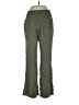 Three Dots 100% Rayon Polka Dots Green Casual Pants Size L - photo 1