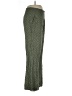 Three Dots 100% Rayon Polka Dots Green Casual Pants Size L - photo 4