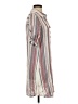 J Gee 100% Rayon Stripes Tan Casual Dress Size S - photo 4