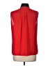 Anne Klein 100% Polyester Red Sleeveless Blouse Size L - photo 2