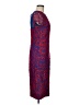 JS Collections 100% Polyester Graphic Red Cocktail Dress Size 8 - photo 4