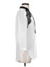 Iz Byer 100% Polyester Ivory 3/4 Sleeve Blouse Size S - photo 4