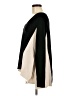 BCBGMAXAZRIA 100% Wool Color Block Black Wool Pullover Sweater Size M - photo 5