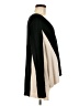 BCBGMAXAZRIA 100% Wool Color Block Black Wool Pullover Sweater Size M - photo 4