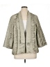 Chico's Metallic Gray Blazer Size XL (3) - photo 1