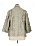 Chico's Metallic Gray Blazer Size XL (3) - photo 2