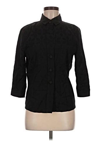 Rene Lezard 3/4 Sleeve Button-Down Shirt (view 1)