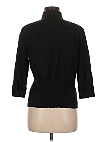 Rene Lezard 3/4 Sleeve Button-Down Shirt (view 2)