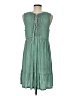 Umgee Solid Green Casual Dress Size M - photo 2
