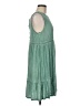 Umgee Solid Green Casual Dress Size M - photo 4