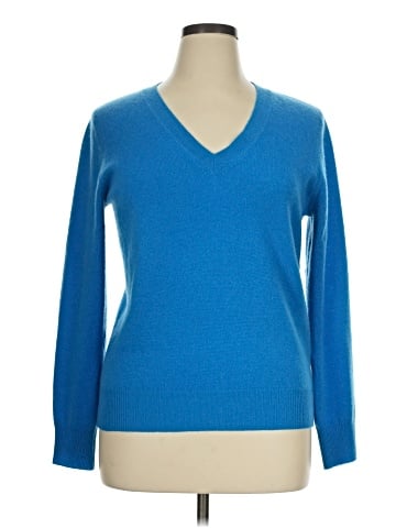 Neiman Marcus Cashmere Pullover Sweater (view 1)