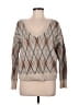 Belle Du Jour 100% Polyester Argyle Tan Pullover Sweater Size M - photo 1