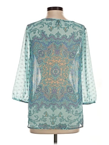Ann Taylor Factory 3/4 Sleeve Blouse (view 2)