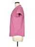 Ebb & Flow Pink Short Sleeve Top Size L - photo 5
