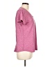 Ebb & Flow Pink Short Sleeve Top Size L - photo 4
