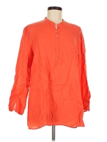 Eileen Fisher 3/4 Sleeve Button-Down Shirt (view 1)