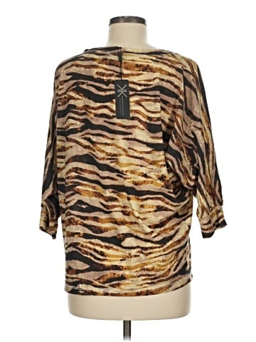 Kardashian Kollection 3/4 Sleeve T-Shirt (view 2)